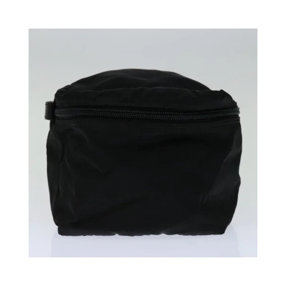 Prada Vintage Pre-owned Nylon home-office Black Dames