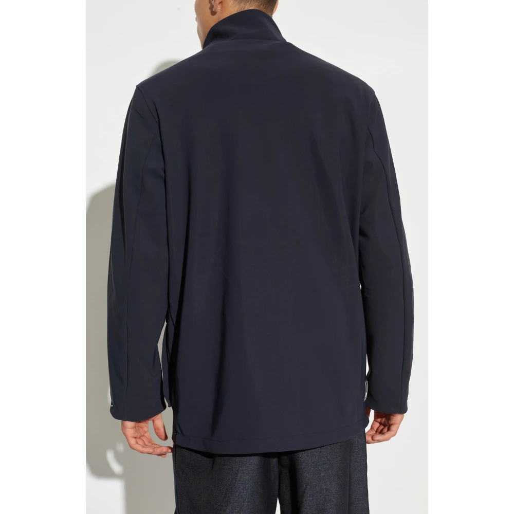Emporio Armani Jas met opstaande kraag Blue Heren