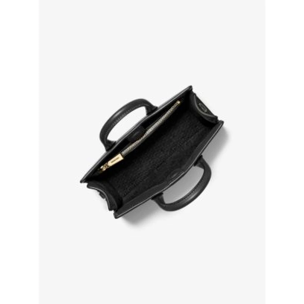 Michael Kors Scarlett Crossbody Tas Leer Black Dames