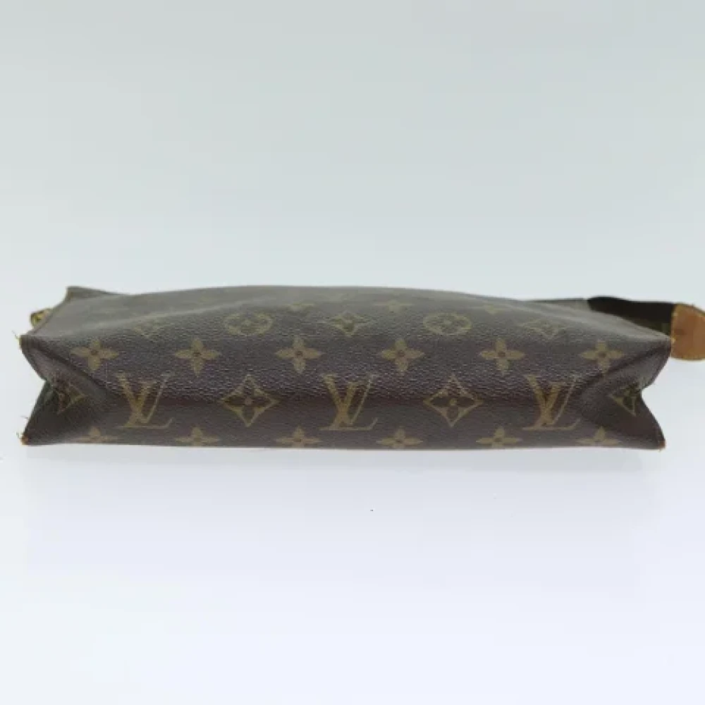 Louis Vuitton Vintage Pre-owned Canvas pouches Brown Dames