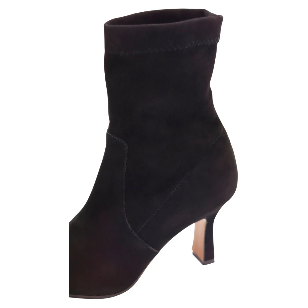 Thea Mika Heeled Boots Black Dames