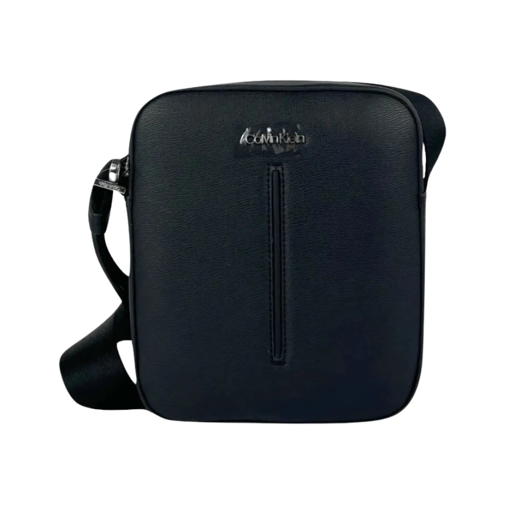 Calvin Klein Men's Black Tracolla Piccola - Cross Body Messenger - One Size - Bags