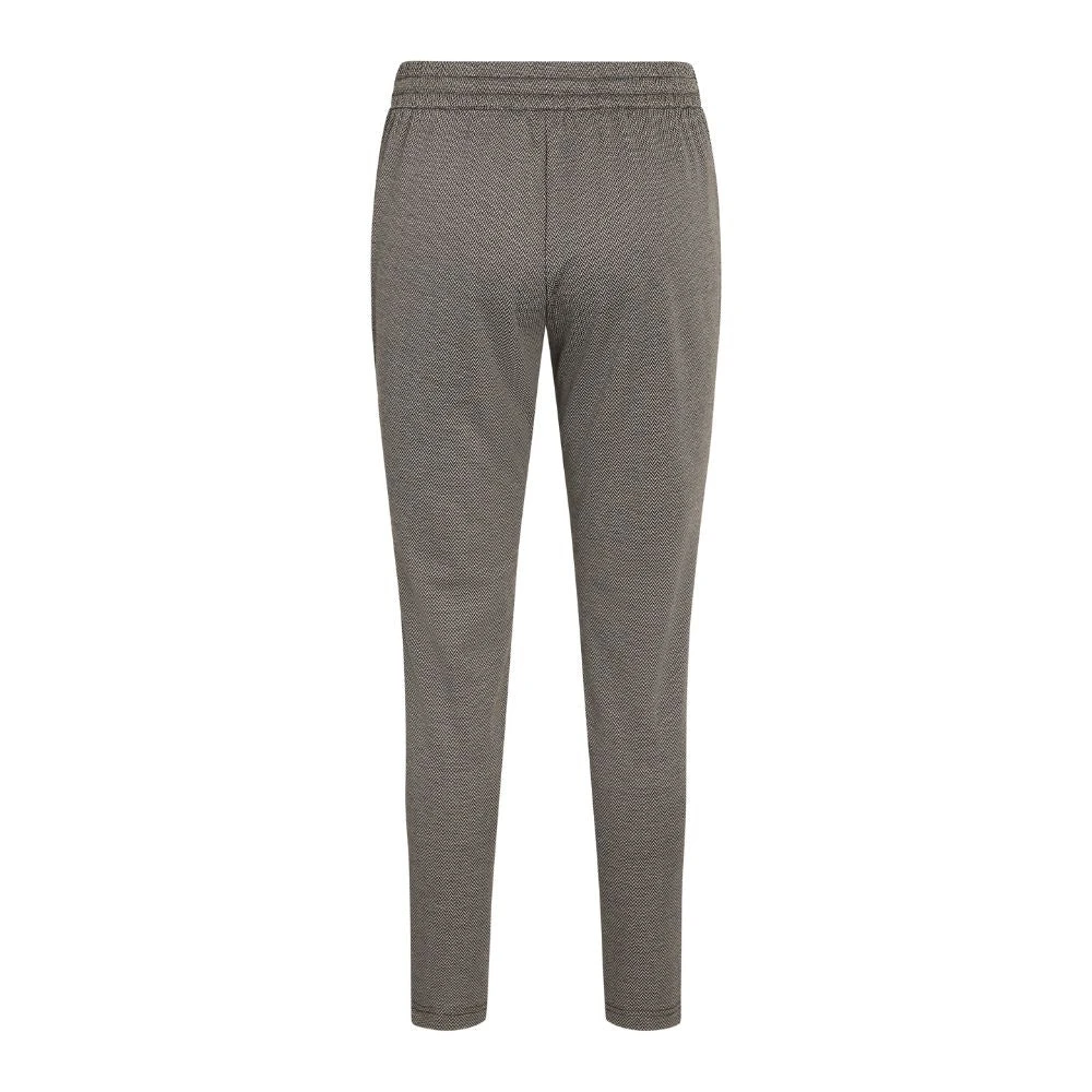 RUE de Femme Bruine Columbine Broek met Elastische Taille Gray Dames