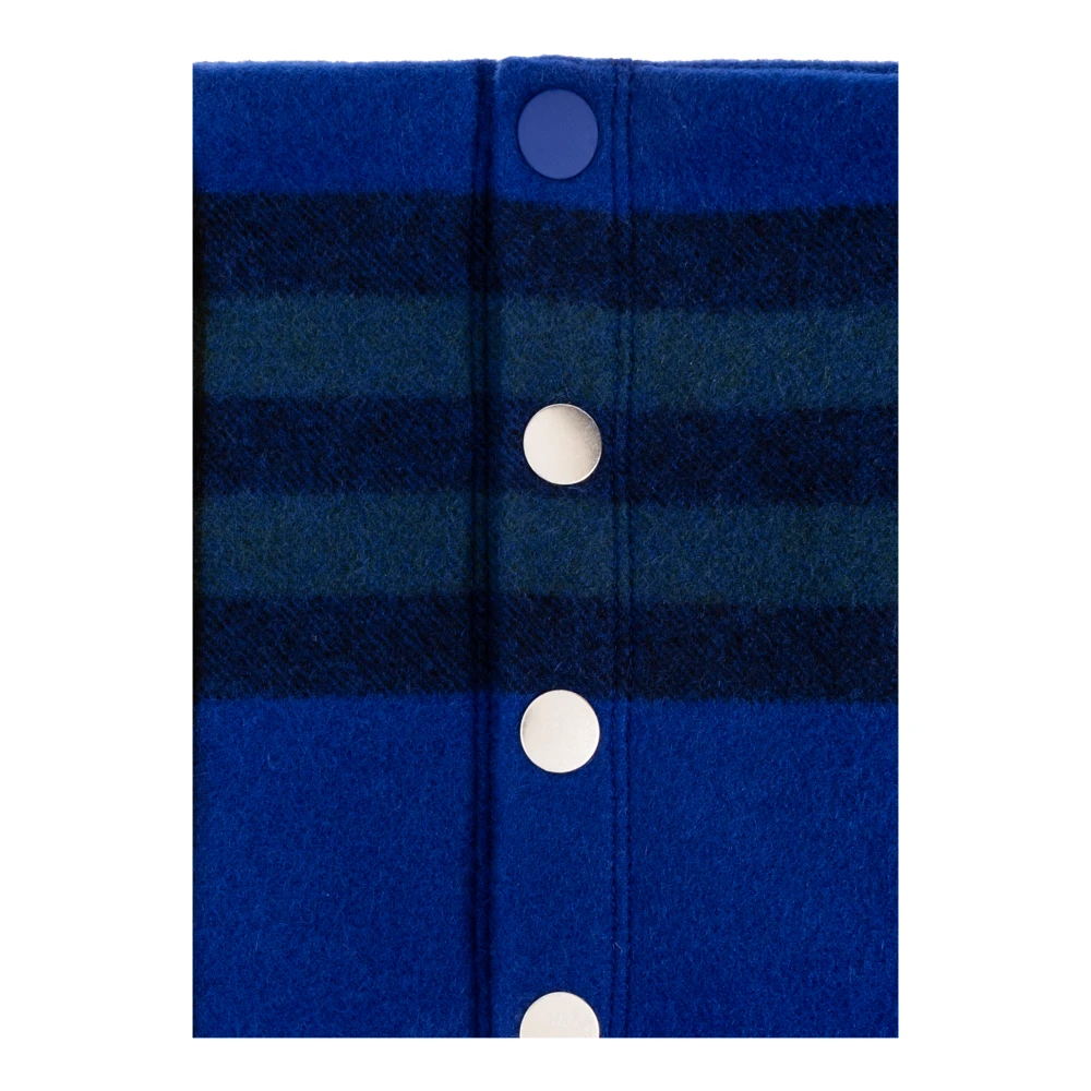 Burberry Cashmere buis sjaal Blue Unisex