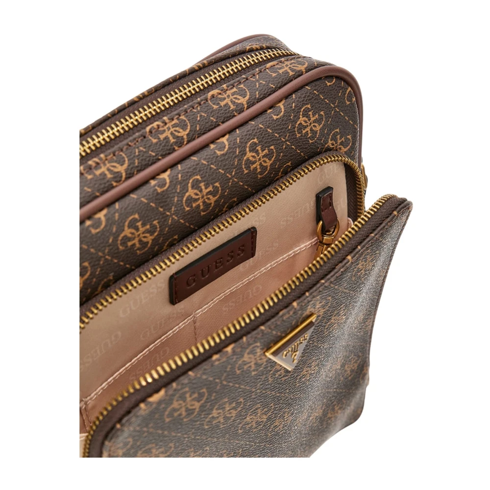 Guess Bruine Synthetische Schoudertas Brown Heren