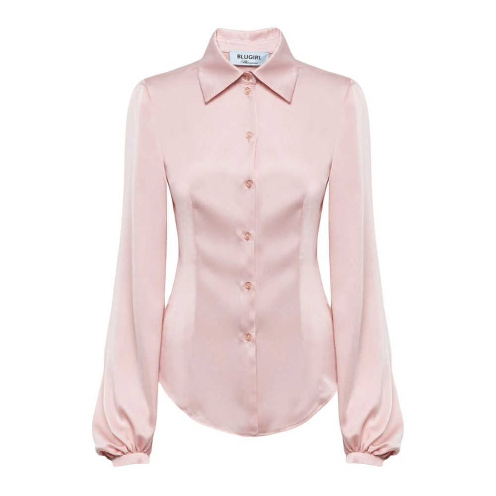 Blugirl Lange mouw shirt Pink Dames