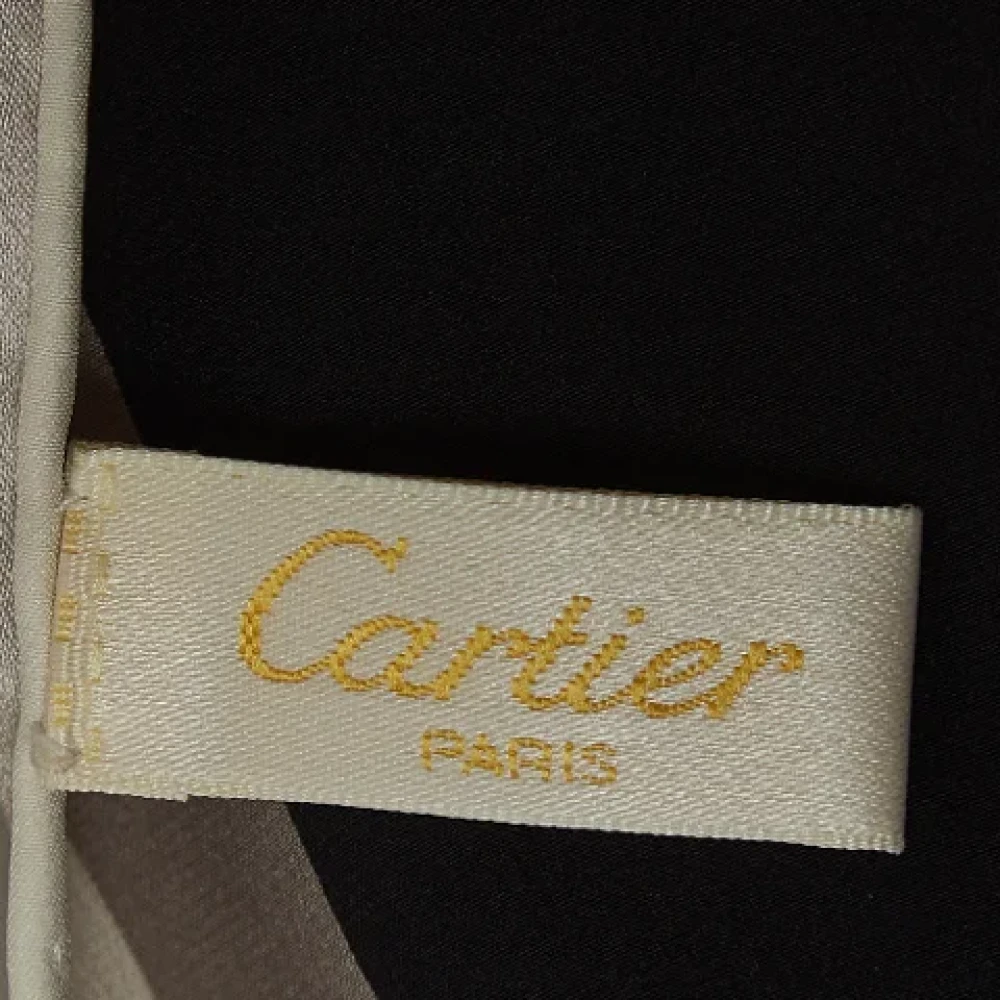 Cartier Vintage Pre-owned Silk scarves Multicolor Dames