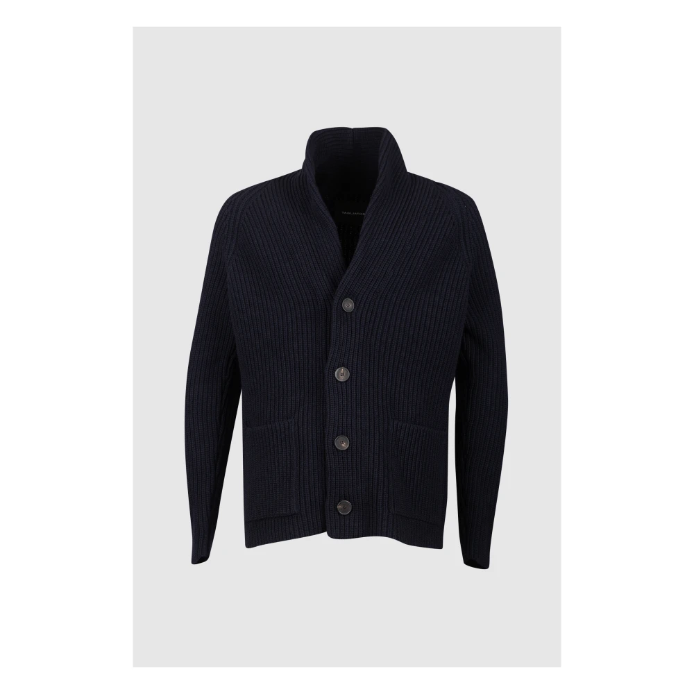 Tagliatore Blauwe Sweaters Blue Heren