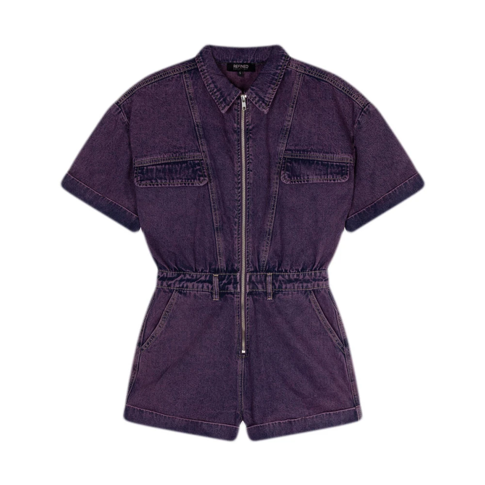 Refined Department Kate Jumpsuit Purple Dames