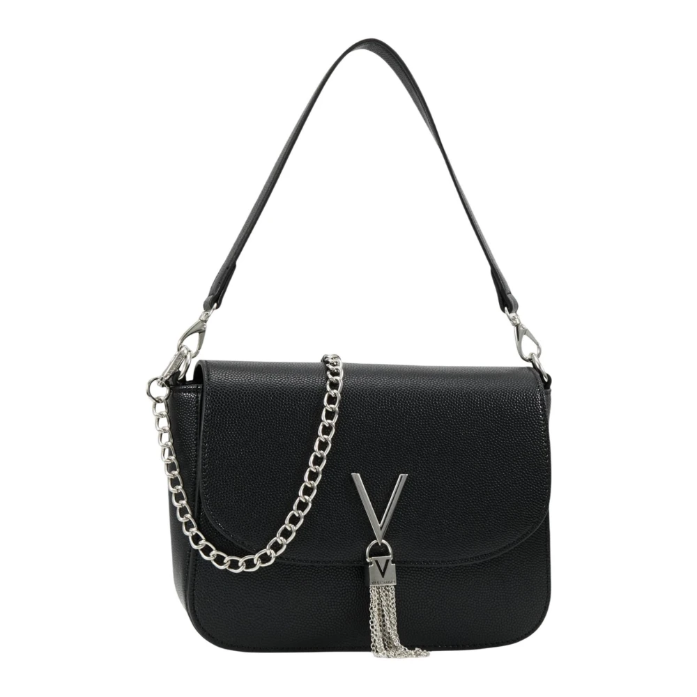 Valentino By Mario Valentino Women's Black Shoulder Bags, One Size, Shoulder Bag