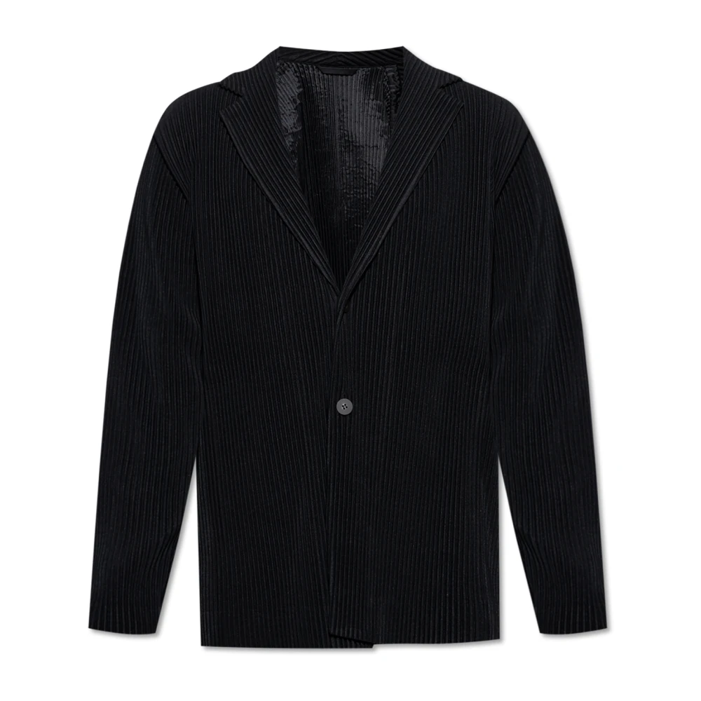 Issey Miyake Geplooide blazer Black Heren
