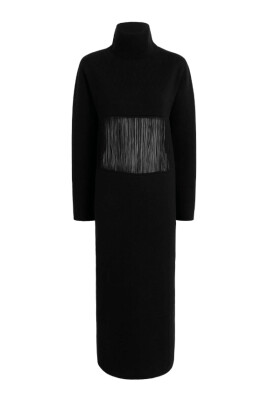 fringed-turtleneck-midi-dress