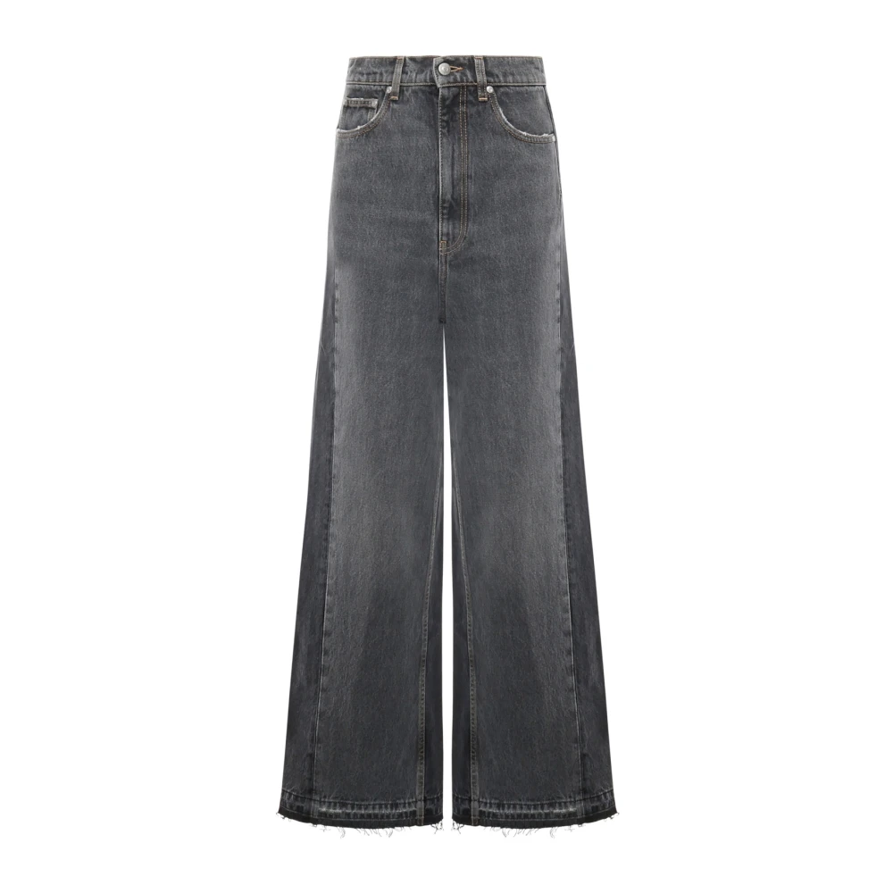Stella Mccartney Women's Gray Wide Jeans