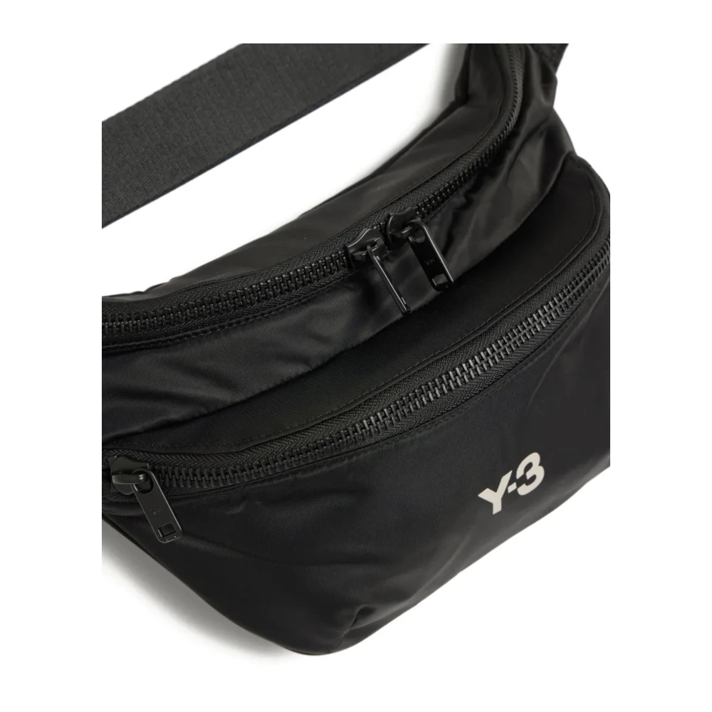 Y-3 Zwarte Stijlvolle Tas Black Heren