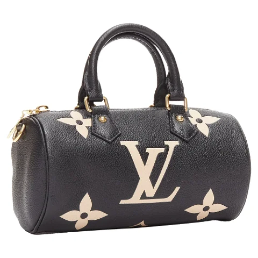 Louis Vuitton Vintage Pre-owned Leather louis-vuitton-bags Black Dames