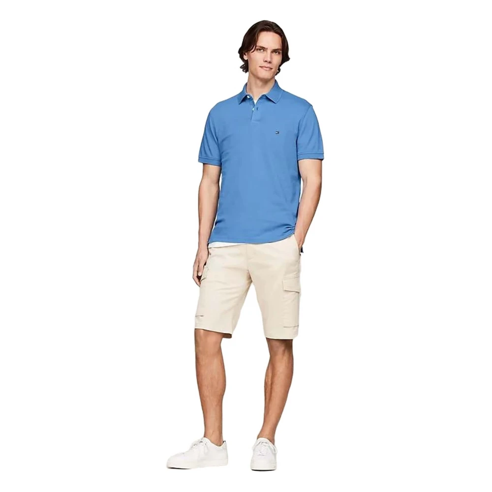 Tommy Hilfiger Polo met korte mouwen Blue Heren