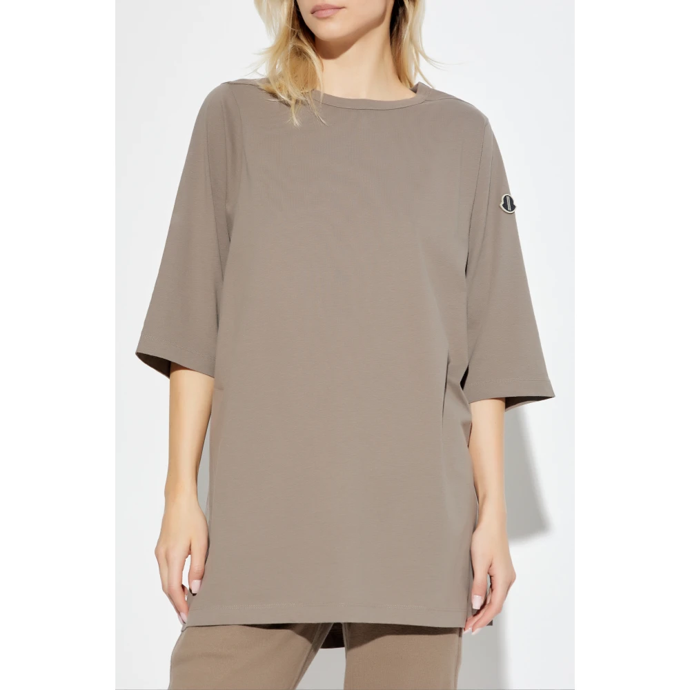 Rick Owens Unisex T-Shirt Brown Unisex