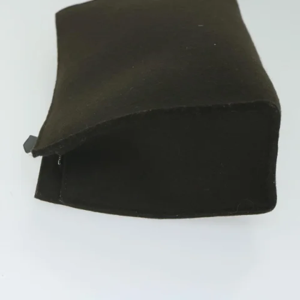 Hermès Vintage Pre-owned Wool pouches Brown Dames