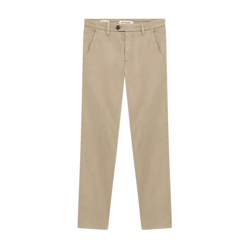 Roy Roger's Men's Beige New Rolf Gab Winter Elast. - Chinos - W38 - Trousers