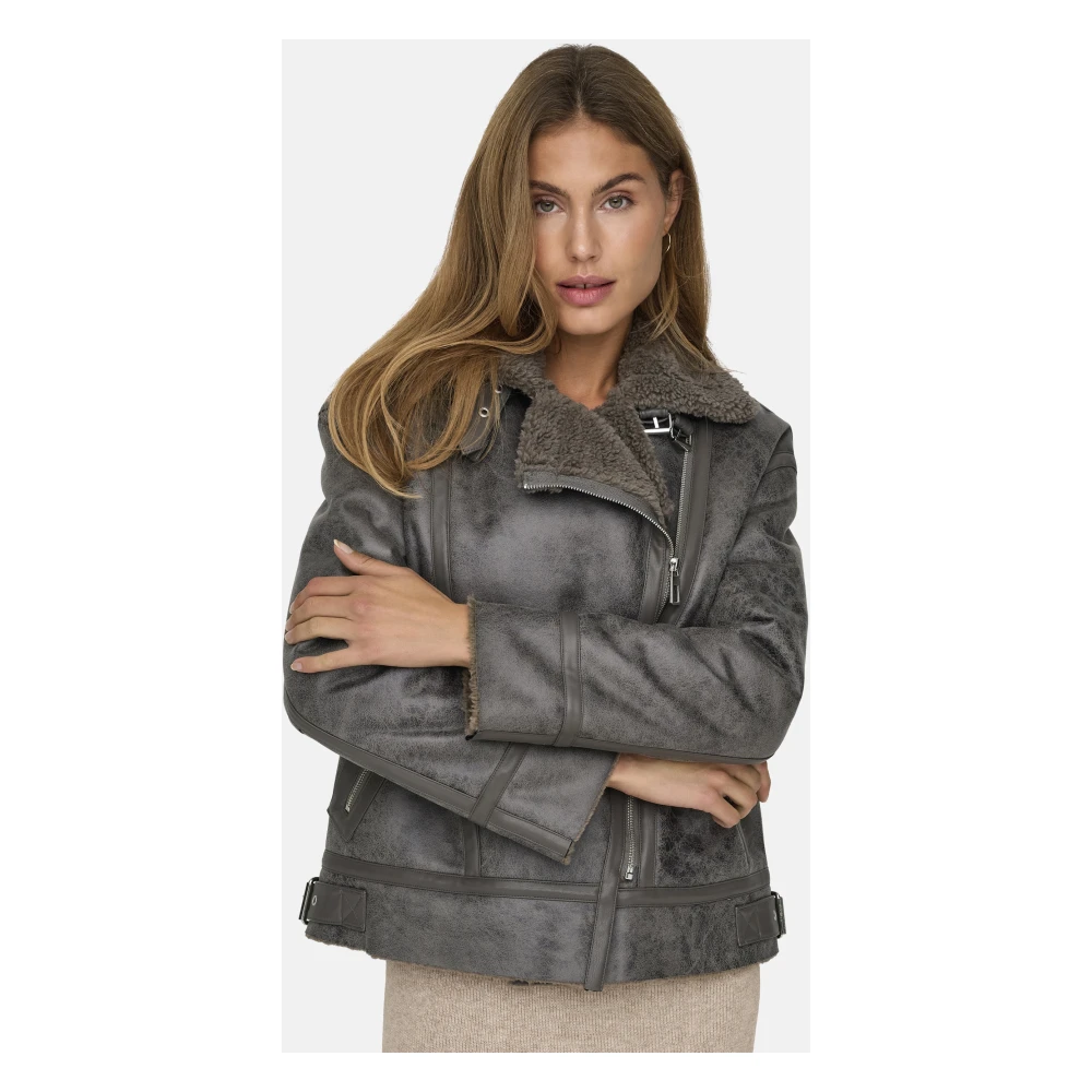 Only Betty Kunstleren Aviator Jack Gray Dames
