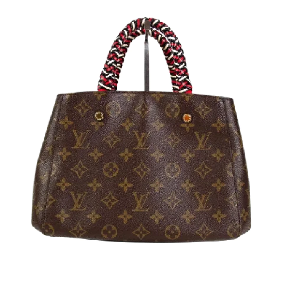 Louis Vuitton Vintage Pre-owned Canvas louis-vuitton-bags Brown Dames