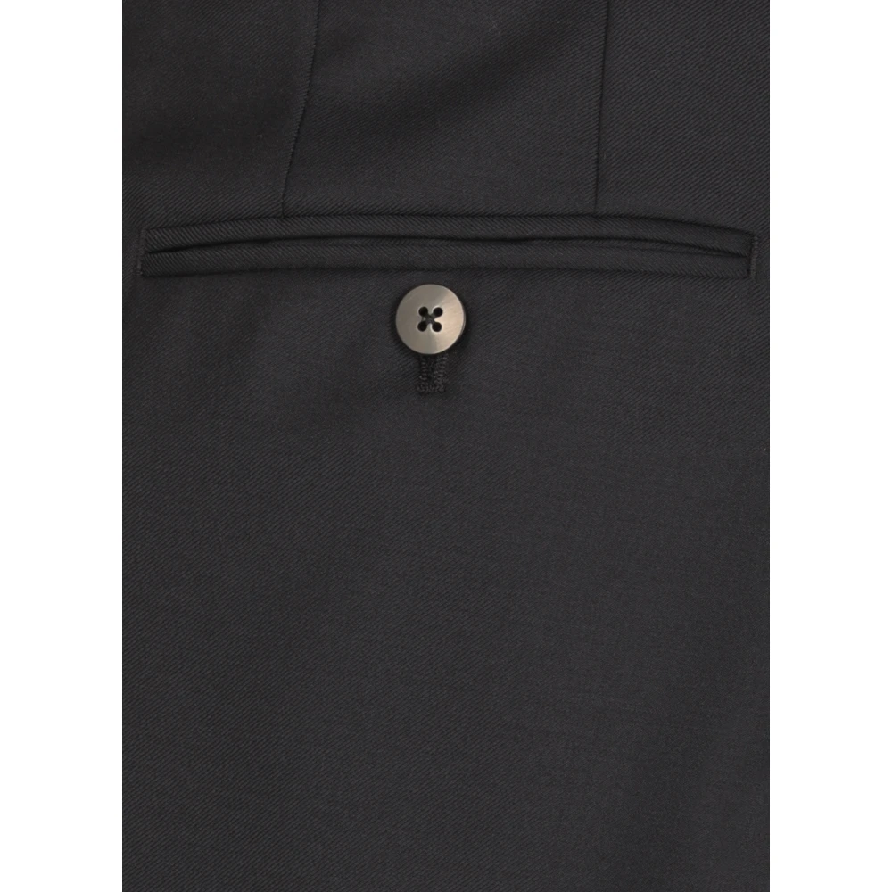 Caruso Blauw Wollen Pak Jas en Broek Blue Heren