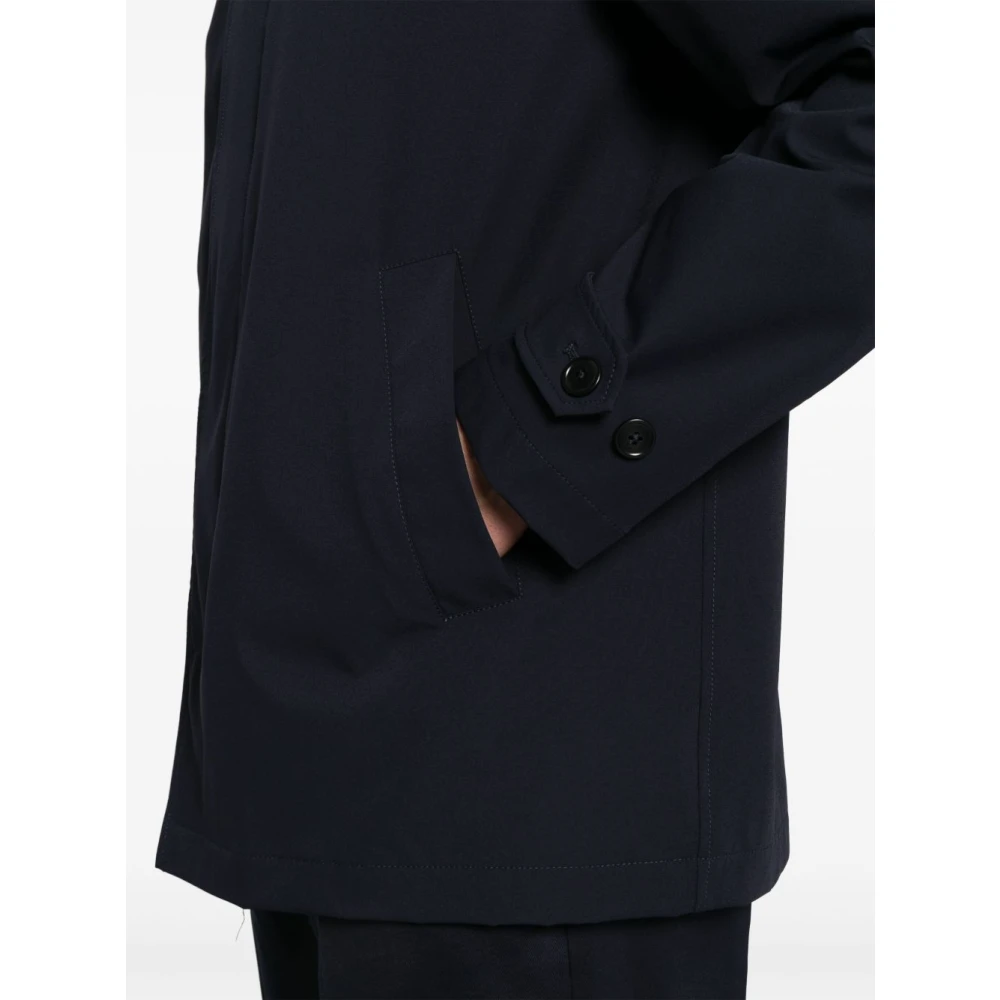 Fay Navy Blauwe Knoopjas Blue Heren