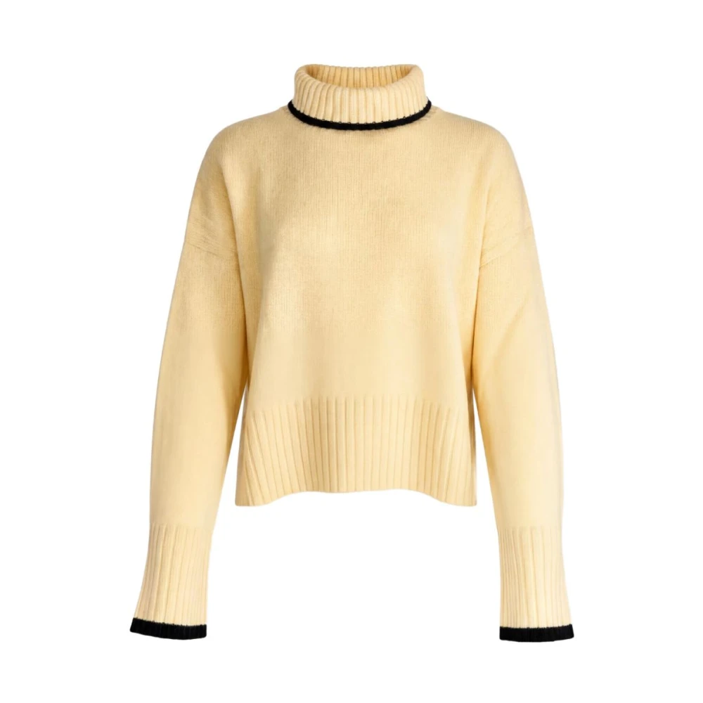 Pinko , Damen, Strickwaren, Beige, Xs