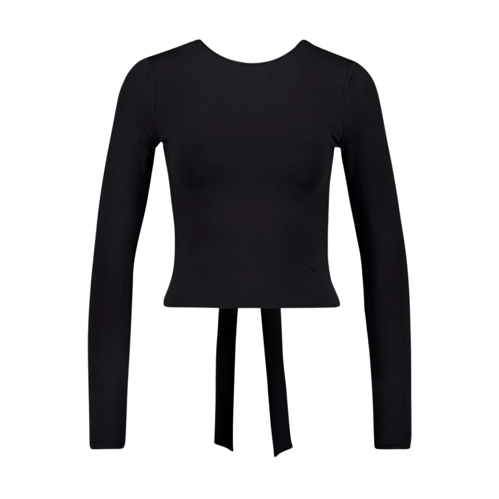 Balenciaga Long Sleeve Tops Black Dames