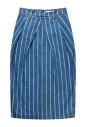 jupe-en-denim-rayee-a-plis-sculpturaux