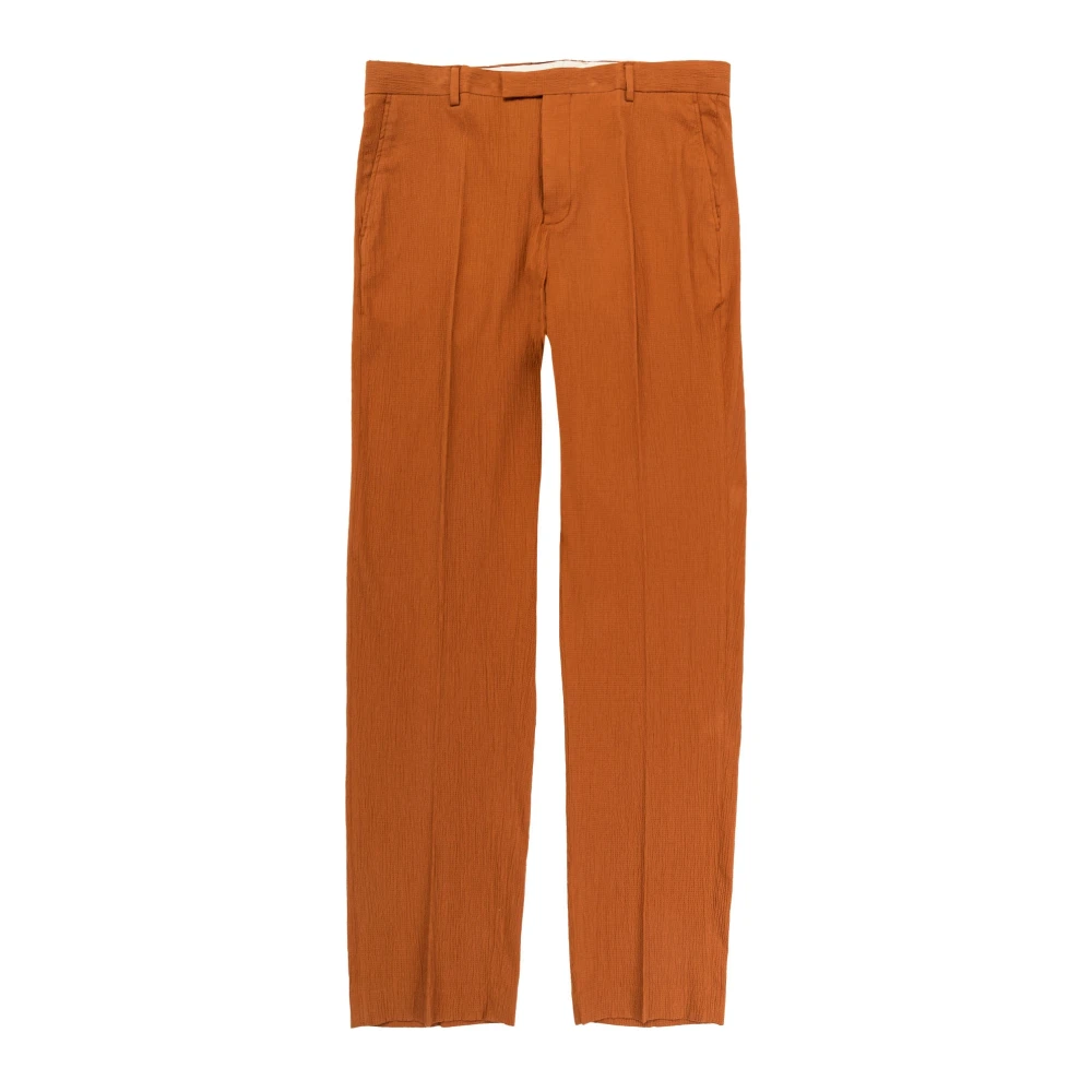 Liu Jo Elegante Heren Katoenen Chino Broek Brown Heren