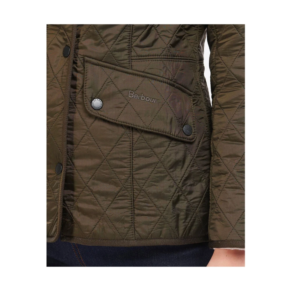 Barbour Polarquilt Jas Green Dames