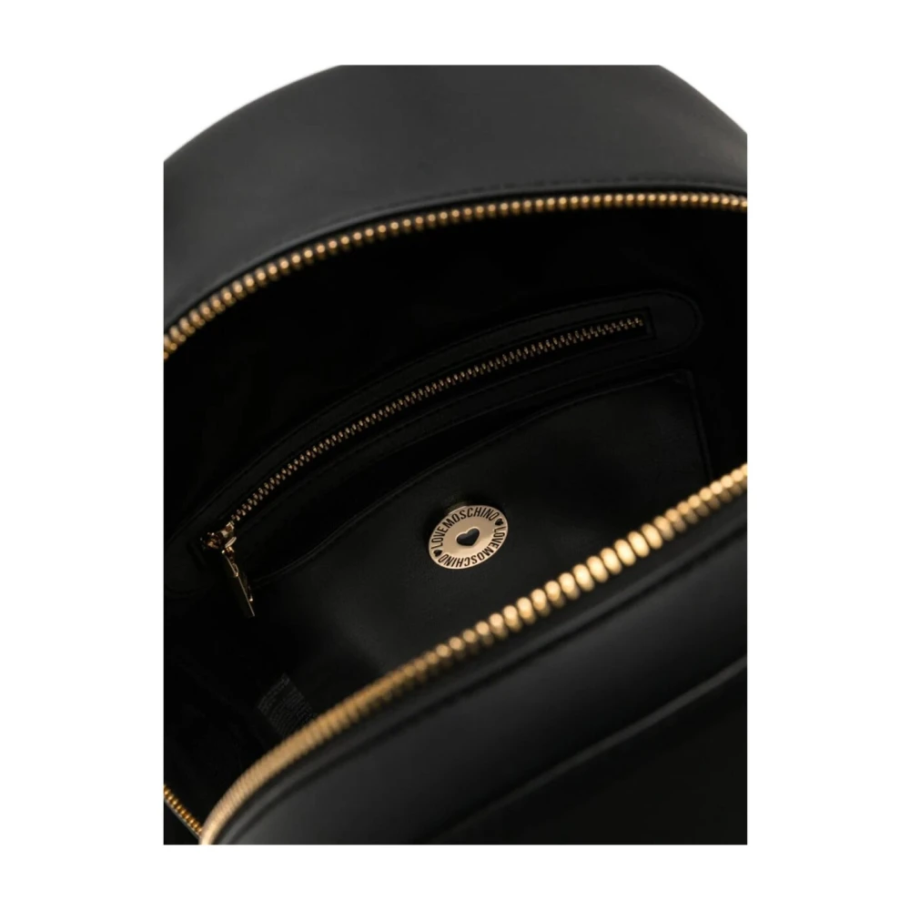 Love Moschino Lettering Rugzak Zwart Black Dames