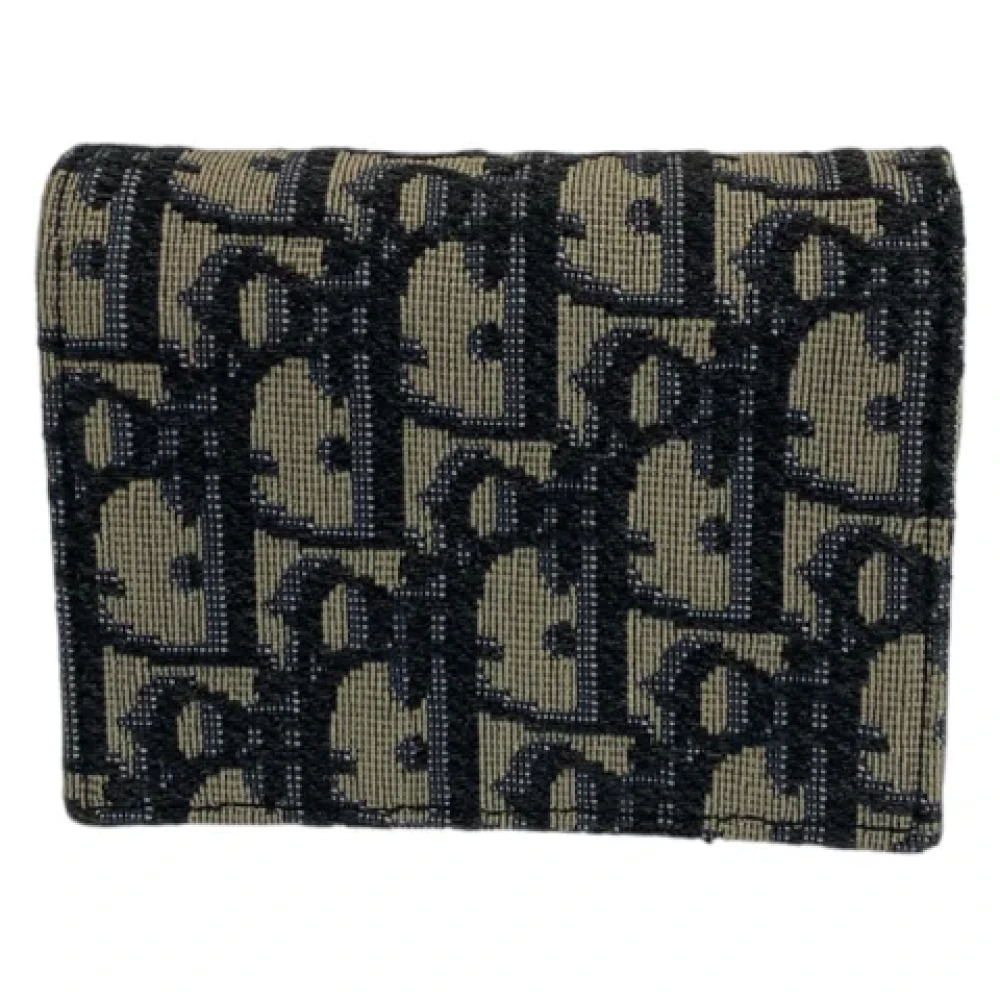 Dior Vintage Pre-owned Canvas dior-bags Blue Dames