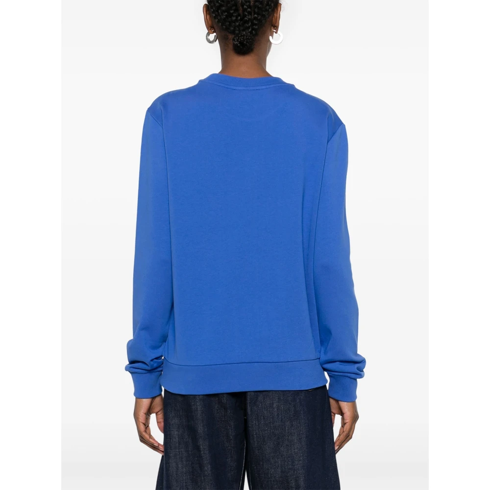 A.p.c. Geborduurde Rue Madame Sweatshirt Blue Dames