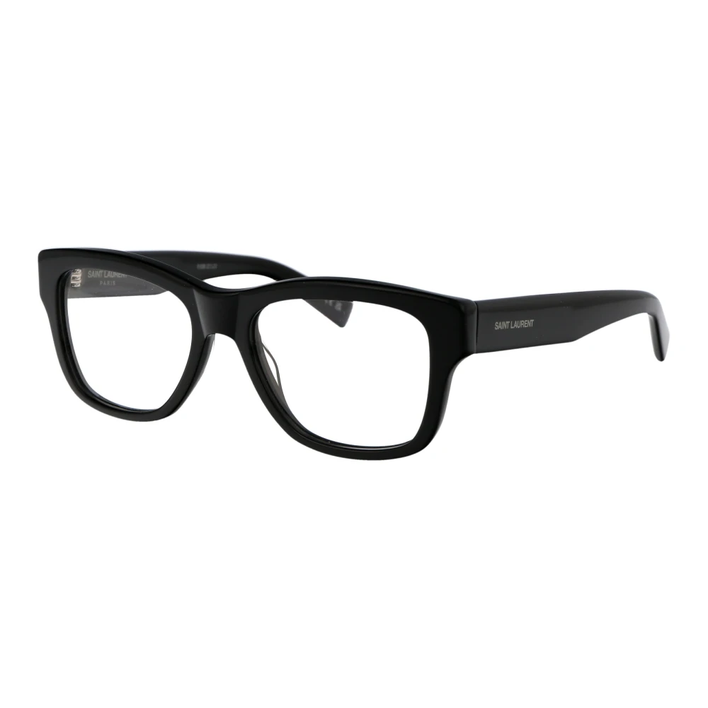 Saint Laurent Zwarte Optische Bril voor Dagelijks Gebruik Black Unisex
