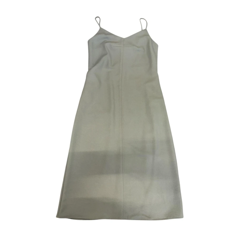 Calvin Klein Women's Gray Maxi Dresses, Xs, Casual Twill Sleeveless Shift Dress