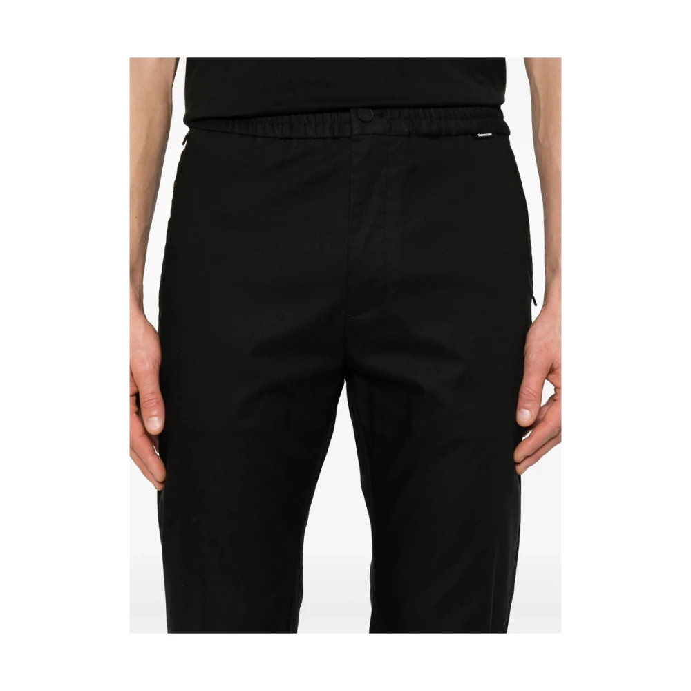 Calvin Klein Zwarte Pant K10K114105 Black Heren