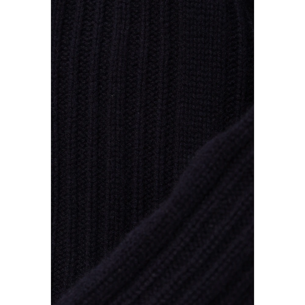 Max Mara Wollen coltrui Vitalba Blue Dames