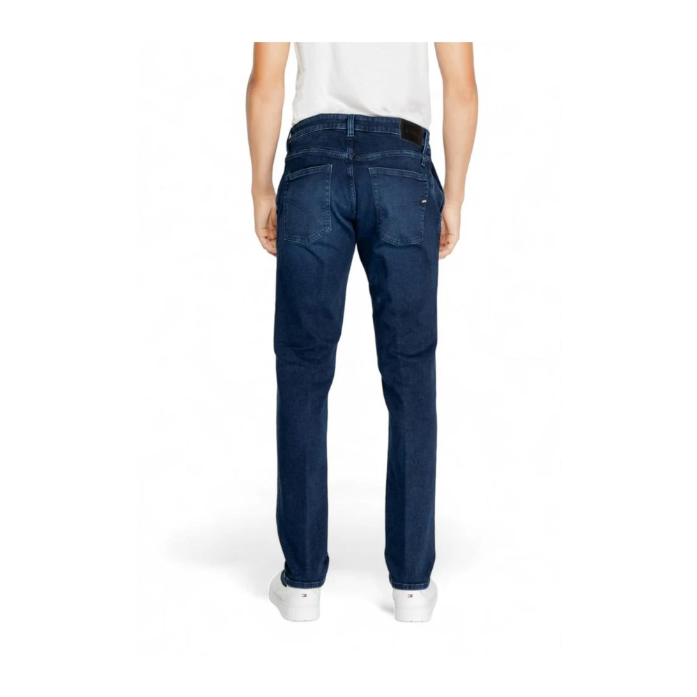 GAS Blauwe Katoenen Stretch Jeans voor Mannen Blue Heren