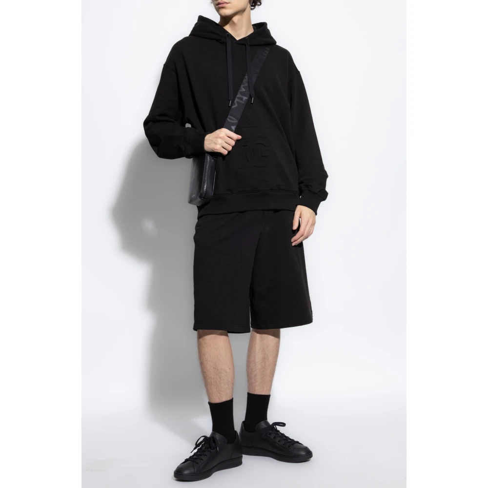 Dolce & Gabbana Hoodie Black Heren