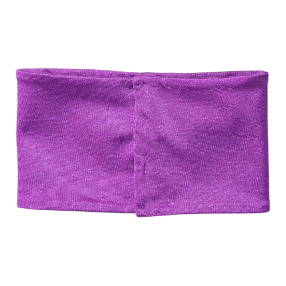 Dolce & Gabbana Women's Purple Scarves, One Size, Neck Warmer Scarf
