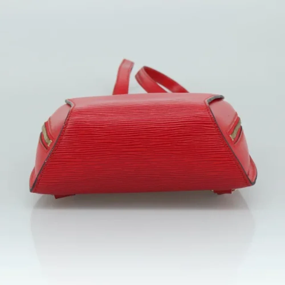 Louis Vuitton Vintage Pre-owned Leather backpacks Red Dames