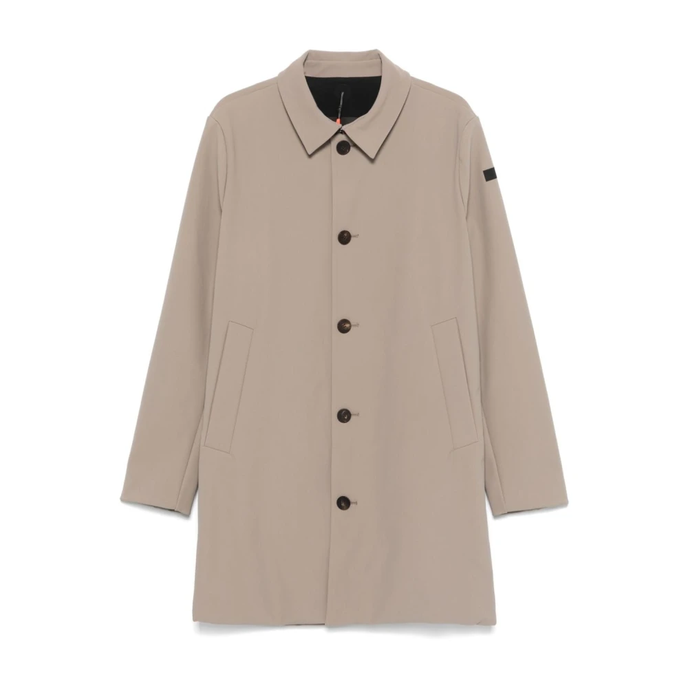 RRD Beige Windbestendige Jas met Velvet Voering Beige Heren