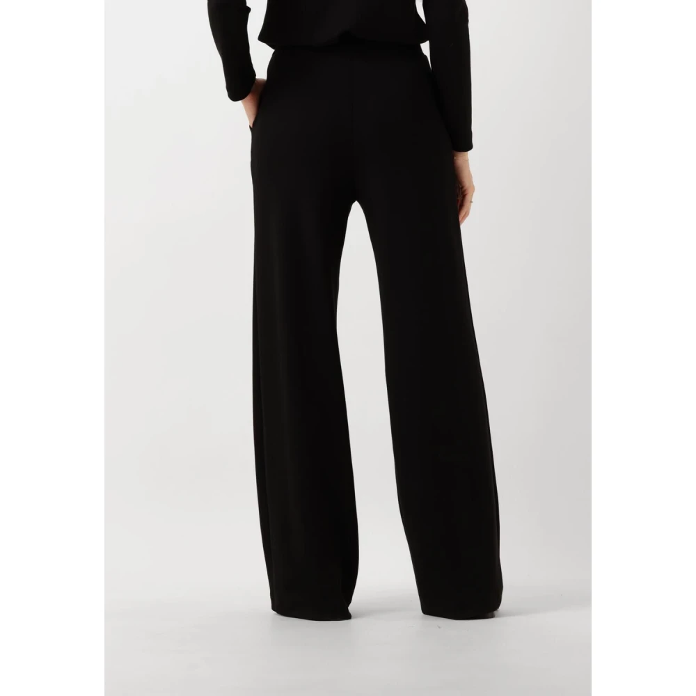 Ana Alcazar Elegante Wijde Broek voor Vrouwen Black Dames