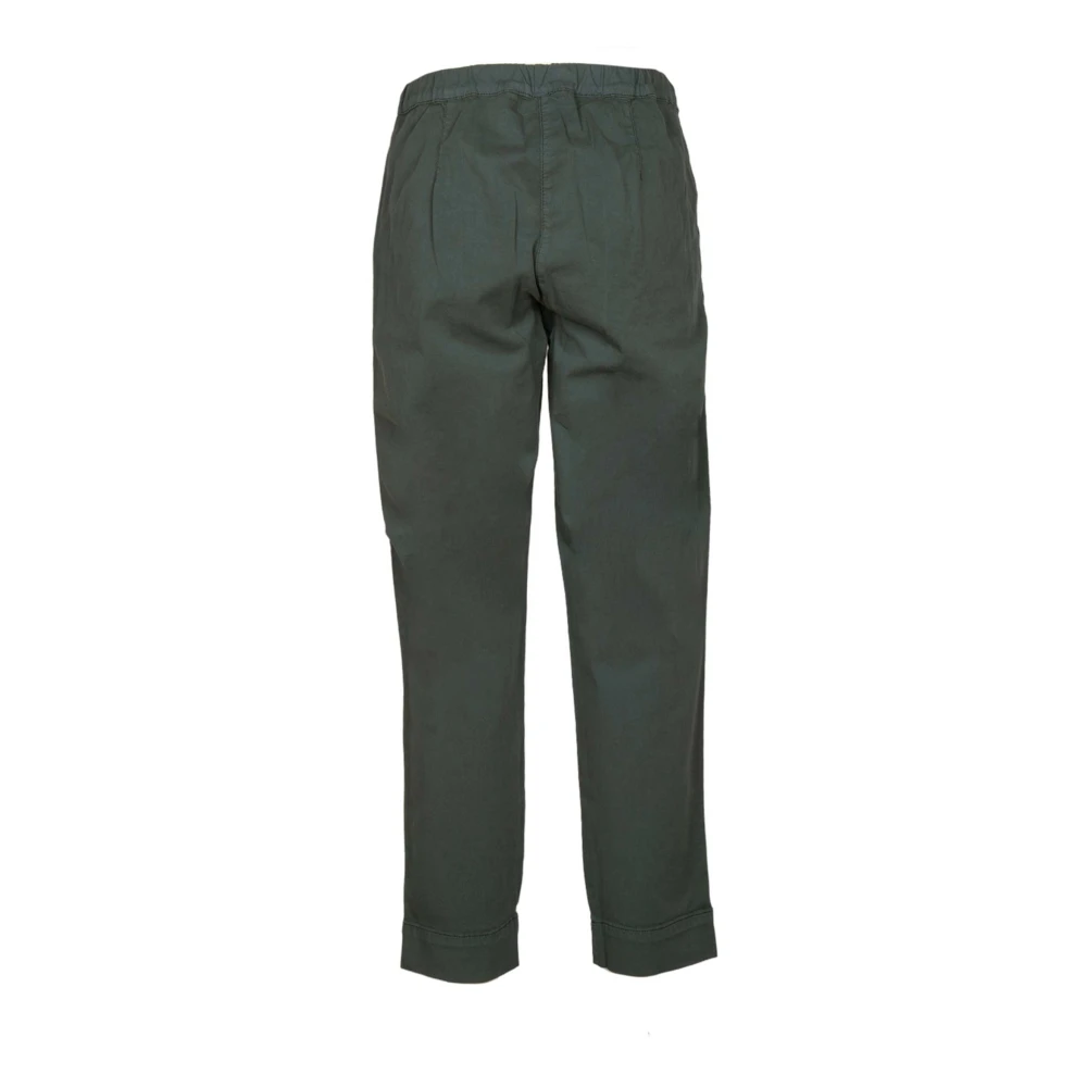 Max Mara Slim-fit Trousers Green Dames