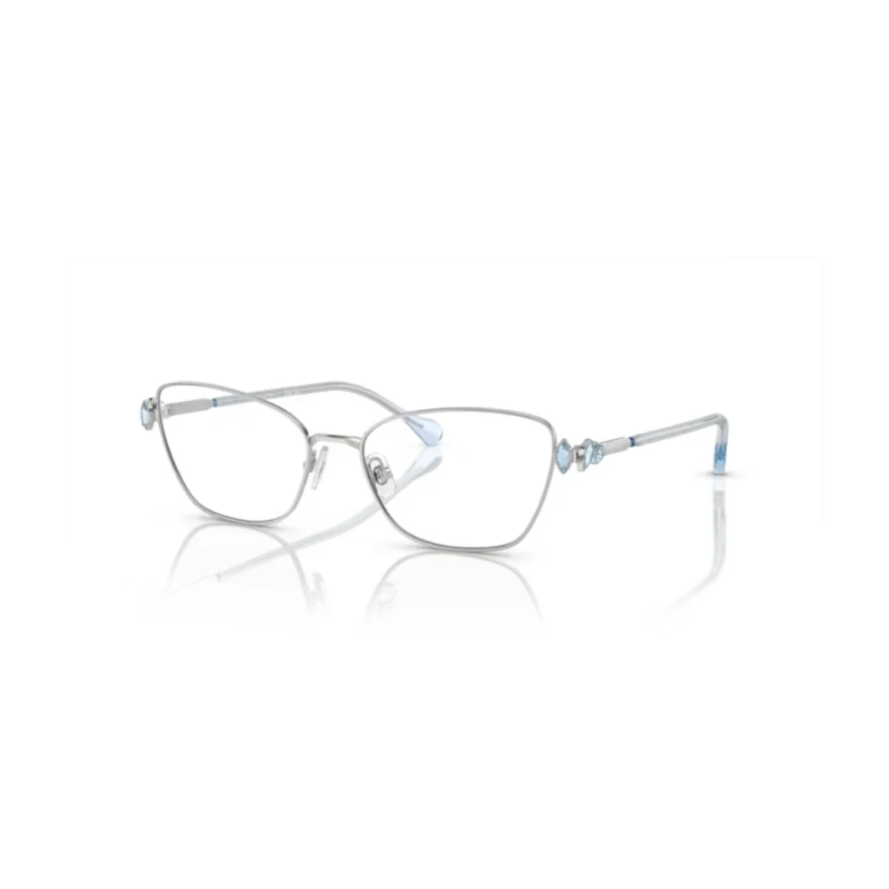 Swarovski Unisex White Optical Frame - Glasses - 53 Mm - Accessories