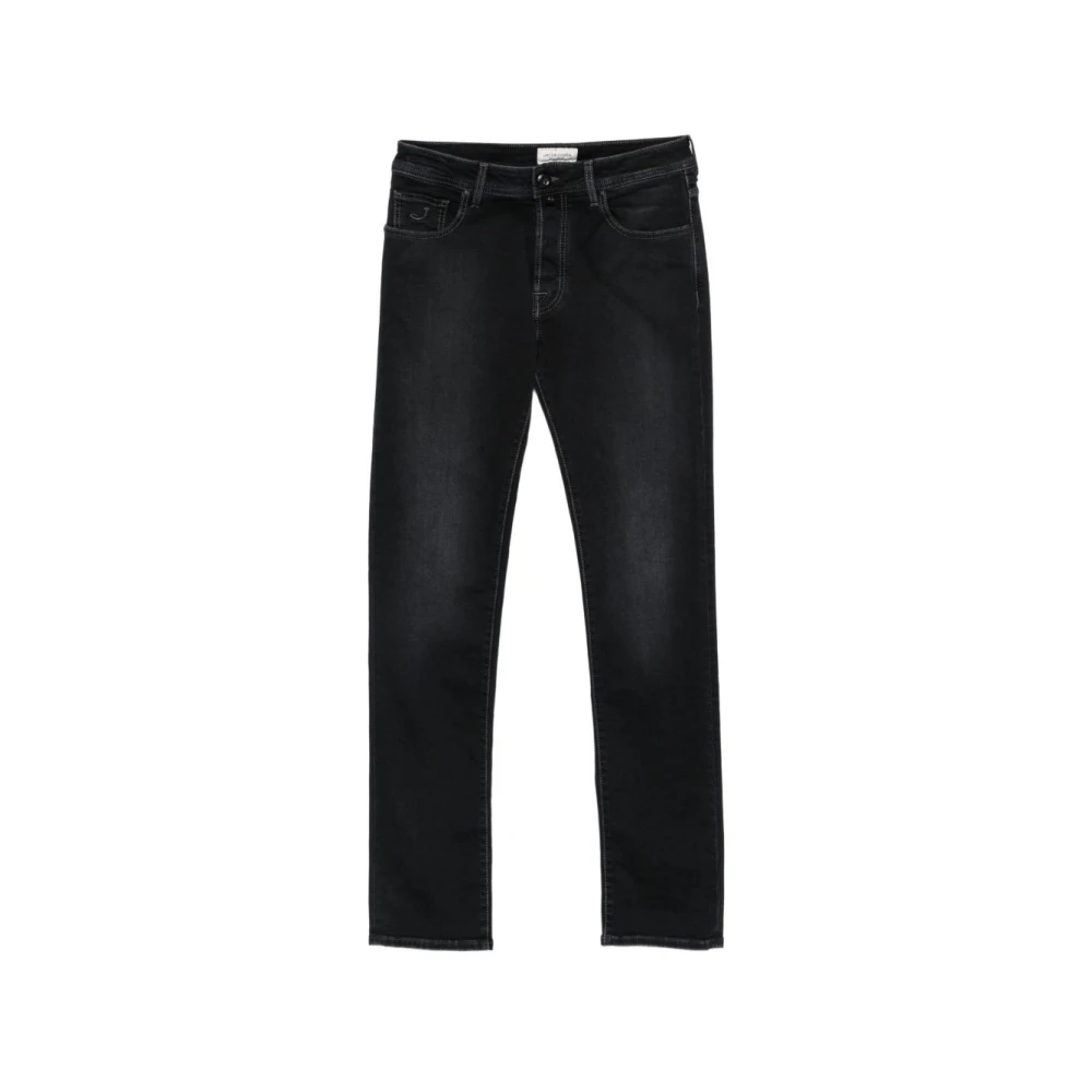 Jacob Cohën Bard Slim-Fit Jeans - Male - Slim Fit Jeans - Black - W31 - Jeans