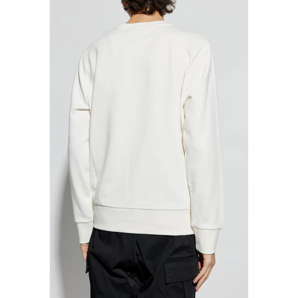 Moncler Sweatshirt met logo Beige Heren