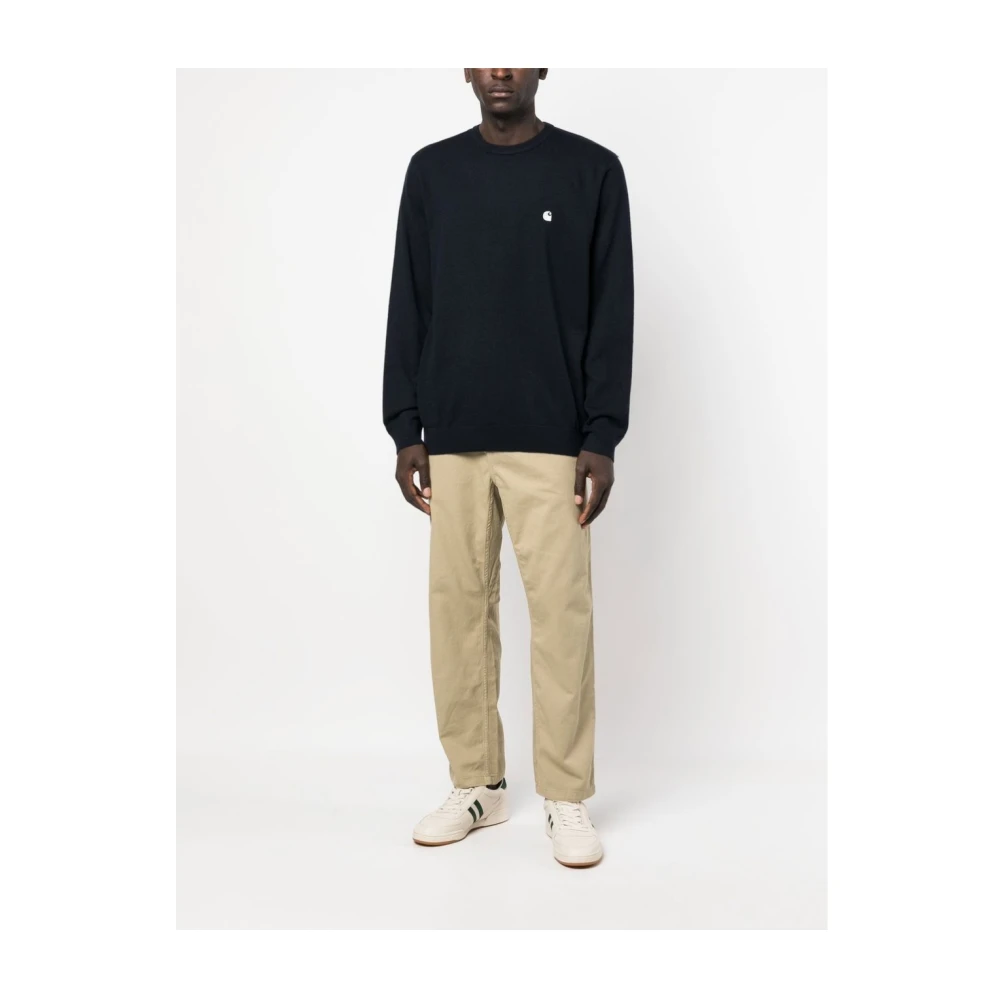 Carhartt WIP Madison Sweater Truien Blue Heren